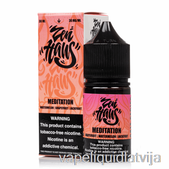 Meditācija - Zen Haus Salts - 30ml 30mg Vape šķidrums